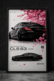 تابلو دکوری بنز CLS