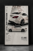 تابلو دکوری بنز CLS